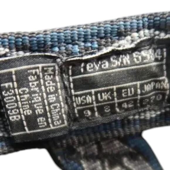 Teva Shoes Mens 9 Sandal Sport Torin Outdoor Hiking Water Active Adjustable Gray - Picture 13 of 15